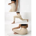 thumbnail image 3 of Women's High Waisted Yoga Leggings, Buttercore Ruched V-Back Tummy Control Workout Pants, 3 of 9