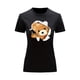 thumbnail image 1 of Playera Blusa Con Impresion De Oso Saliendo Del Pecho Ropa Para Mujer Color Negro Talla Chica Marca Emil SaEs, 1 of 4