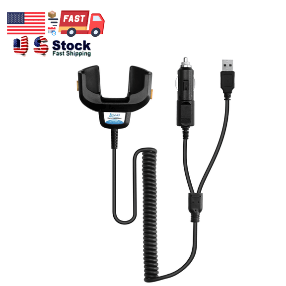 2-in-1 Car USB Vehicle Quick Charger Cable for Zebra TC77 TC70 TC72 TC75 Scanner