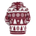 thumbnail image 3 of Merry Christmas 3D Print Hoodie Men Women Autumn Thin Pullover Sweatshirt Vintage Streetwear Tops, 3 of 6