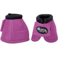thumbnail image 1 of Large Weaver 2520D Ballistic Nylon No Turn Horse Leg Bell Boots Pair Pink, 1 of 2