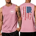 thumbnail image 2 of Youpwaven 250th Anniversary USA Merchandise, Men's America 250 Muscle Tank, 1776-2026 Patriotic Sleeveless Shirt, Flag Graphic Casual Apparel, 2 of 5