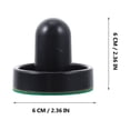 thumbnail image 2 of PENIKOKO 2Sets Air Hockey Table Plastic Pucks Portable Pushers Black Replacement Accessory, 2 of 8