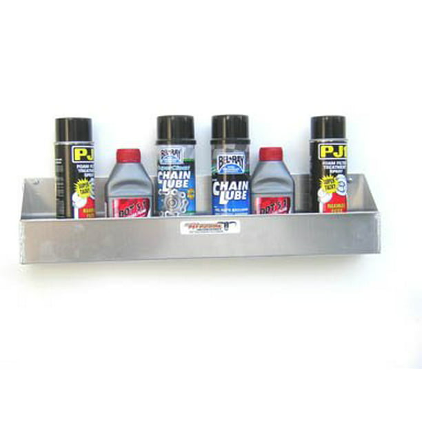 567 Aerosol Shelf 8 Mount Silver Aluminum Cabinet Shop Garage