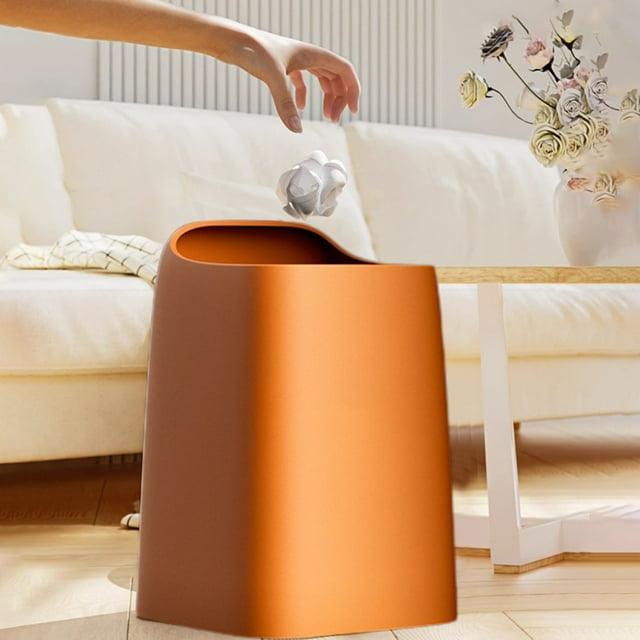 Hogar y cocina, organizadores y almacenamiento de baño, bote de basura de doble capa de alto valor, para el hogar, baño, sala de estar, bote de basura de gran capacidad con pedal, nuevo bote de basura