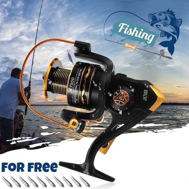 Gold Shark King JK10007000,Spinning Fishing Reel