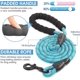 thumbnail image 2 of Dog Leash with Comfortable Padded Handle and Highly Reflective Threads for Small Medium and Large Dogs (5FT-1/2', Blue), 2 of 4