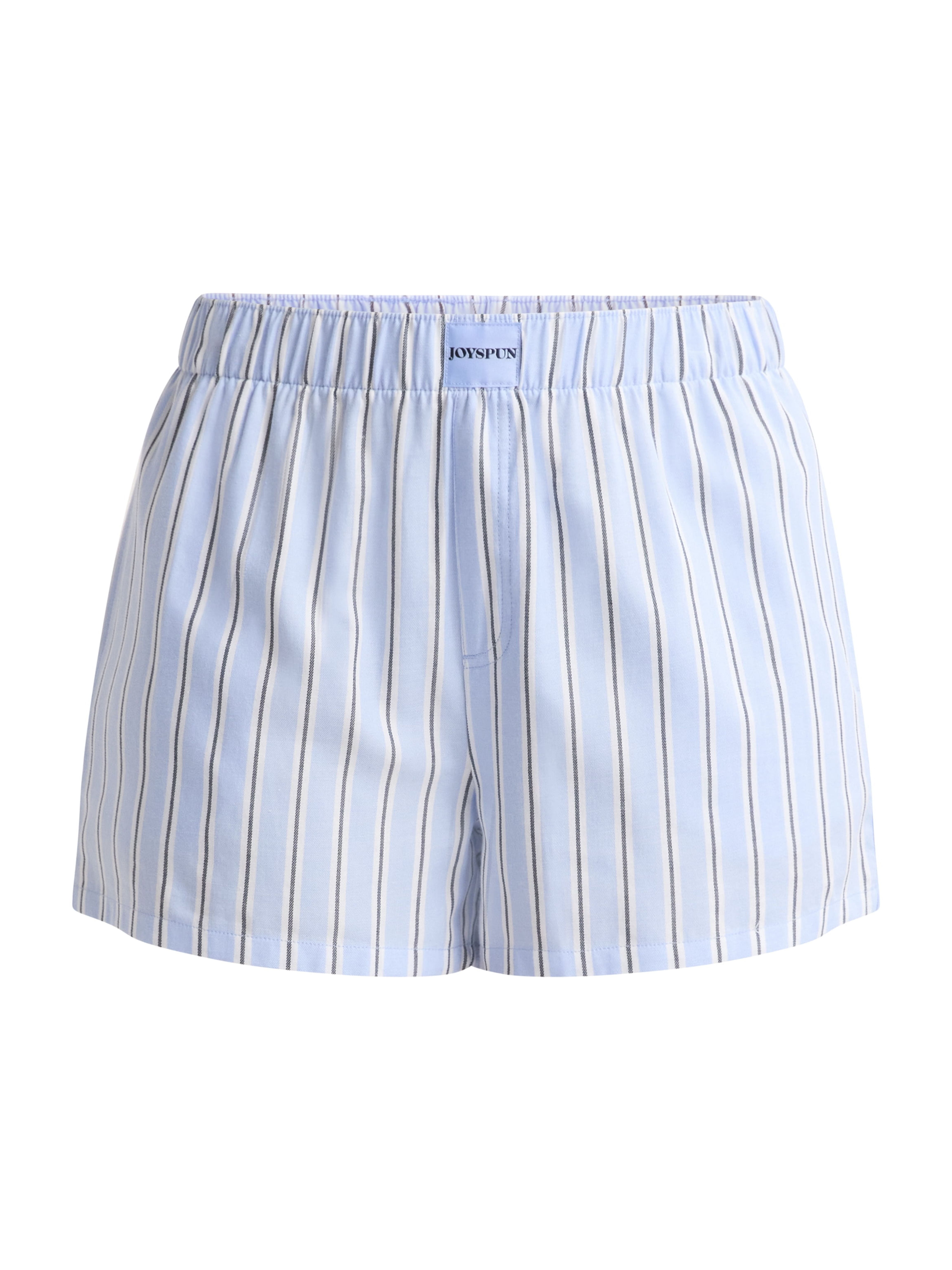 Joyspun Women's Woven Pajama Boxer Shorts, 3'' Inseam, Sizes XS-3X