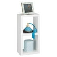 thumbnail image 3 of Honey Can Do White Double Cube Wall Shelf, 3 of 4