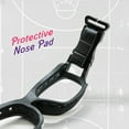 thumbnail image 2 of Gafas deportivas con lentes reemplazables, ajuste ceñido, ligeras, resistentes a los impactos, gafas protectoras para baloncesto, fútbol, ​​voleibol y tenis, 2 of 7