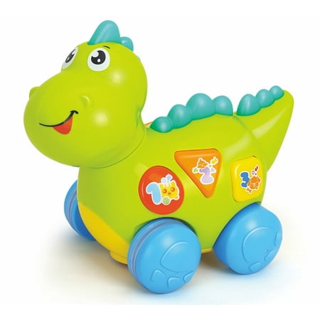 Talking Dinosaur Toy With Lights  Sounds  And Educational Activities