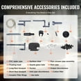 thumbnail image 3 of KFFKFF Fish Tank Filter 660GPH, Multi-Stage Canister Filter 235 Gallon, Whisper-Quiet In-Tank Filter with UV Shielding, Immersible Power Filter with Various Functions for Aquariums, 25W, 3 of 9