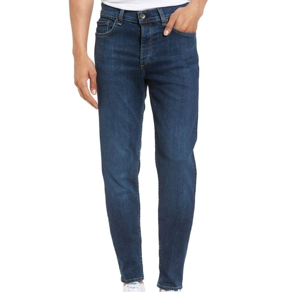 Rag & Bone 'DUKES FIT 1' Mens Skinny Fit Jeans (38x34, Blue)