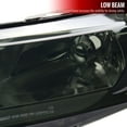 thumbnail image 3 of Factory Style Headlights w/ LED Strip (Chrome Housing/Smoke Lens) Made for and Compatible with 2006-2011 Honda Civic 4DR Sedan, 3 of 4