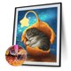 thumbnail image 2 of Wdftyju 5D DIY hojas gato completo redondo taladro diamante pintura arte Rhinestone dibujo artesanía Wdftyju 5xk8hx8dz8ww0yv0, 2 of 9
