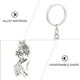 thumbnail image 4 of 2 llaveros colgantes con forma de patines de hielo para bolsos, decoraciones delicadas., 4 of 6