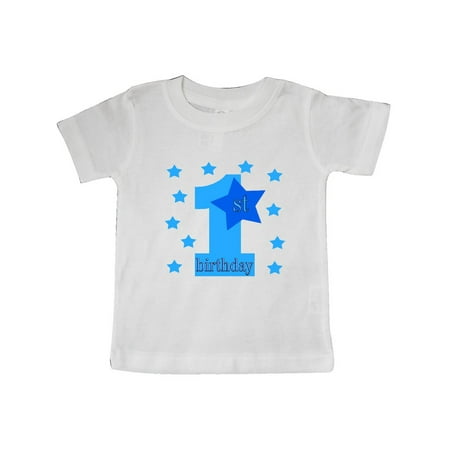 1st birthday boy stars Baby T-Shirt