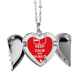 thumbnail image 1 of Control del ratón Alas de ángel collar colgante regalo de moda Unbranded M, 1 of 3