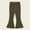 Army Green, variant on Pants for Girls Fall Winter Sweet Fashion Stretch Cotton Base Layer Loungewear Flared Leg Outer Wear Trousers 12Months‑9Years