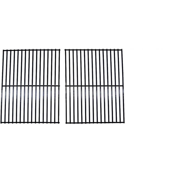 Set of Two Porcelain Steel Replacement Cooking Grids for Home Depot Nexgrill, ExpertGrill  720-0830H 720-0888 720-0783E 720-0670C 720-0670DBHG 720-0783W Charbroil 463241113 463446015 G455-000