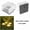 B, variant on C Solar Powered Square Ice Cube Light, Waterproof Outdoor Garden Lawn Decoration, Color Changing Led Landscape Light, Automatic Dusk To Dawn Lighting