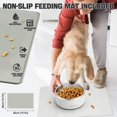 thumbnail image 5 of Bonteck Cuenco Para Perros – Agua Y Comida Para Perros, Cuencos De Metal Antideslizantes Y Antioxidantes, Grande, A Prueba De Derrames, Aislado, Doble Pared, Plato Para Mascotas Para Perros, Gatos Y M, 5 of 5