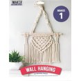 thumbnail image 2 of Leisure Arts Macrame Kit Wall Hanging, Macrame Kits for Adults and Beginners, Wall Hanger Craft Kit, DIY Macrame Project Kit for Home or Room Decor, 2 of 3