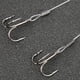 thumbnail image 2 of 2 Pack SGWLPK110 10cm Fishing Line Hook Treble Stinger Soft Bait for Lure Fishing, 2 of 4