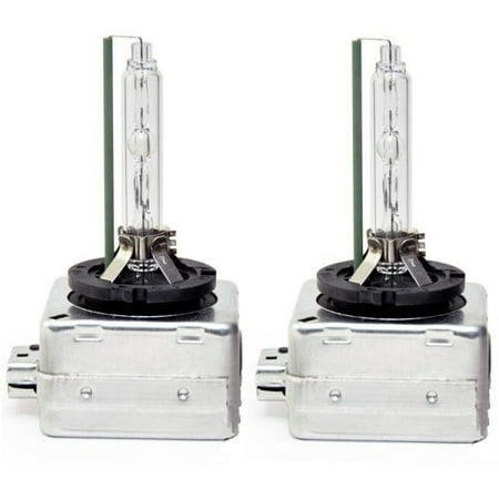 D3S 35W 6000K Color White HID Xenon Replacement Headlight Bulbs Pair x2