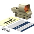 thumbnail image 4 of Feyachi Optic Sight, Multiple Reticle System optic sight with Picatinny Rail Mount, Absolute Co-Witness, 4 of 6