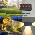 thumbnail image 4 of Lámpara de Pared Solar Recargable con Sensor de Movimiento Jnn250206001 | Luz Led de Seguridad para Jardín Exterior de 3 Lados | Resistente Al Agua Ip65 | Panel de Polisilicio de Carga Rápida | Ilumi, 4 of 6