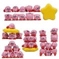 thumbnail image 2 of Minifiguras DE ACCIÓN WANGXIAOYU Kirby juguetes de Anime Kawaii modelo de PVC 11 piezas, 2 of 4