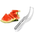 thumbnail image 3 of Cortador de sandía de acero inoxidable - Herramienta para cortar sandía, piña, sandía, fruta, 3 of 5