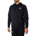 thumbnail image 2 of Under Armour Essential Fleece Pullover Hoodie, Black, 2 of 6