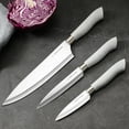 thumbnail image 5 of Dura Living EcoCut 3-Piece Kitchen Knife Set - High Carbon Stainless Steel Blades, Sustainable Ergonomic Handles, Eco-Friendly with Sheaths, 5 of 6