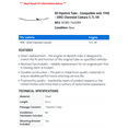 thumbnail image 2 of Oil Dipstick Tube - Compatible with 1998 - 2002 Chevrolet Camaro 5.7L V8 - Dorman, 2 of 2