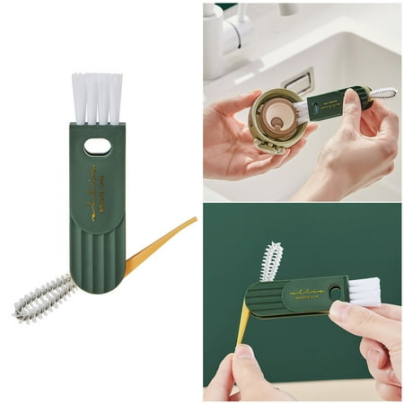 

Three In One Vacuum Cup Cover Brush For Household Use No Dead Corner Cleaning Cup Mouth Cleaning Bottle Cup Brush