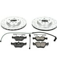 thumbnail image 3 of PowerStop Front Z23 Evolution Sport Carbon-Fiber Ceramic Brake Pad and Drilled & Slotted Rotor Kit Fits: BMW Select Models K582, 3 of 10