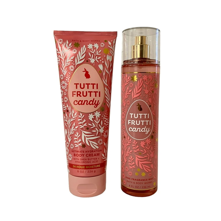 Bath and Body Works Tutti Frutti Candy Fine Fragrance Mist & Body