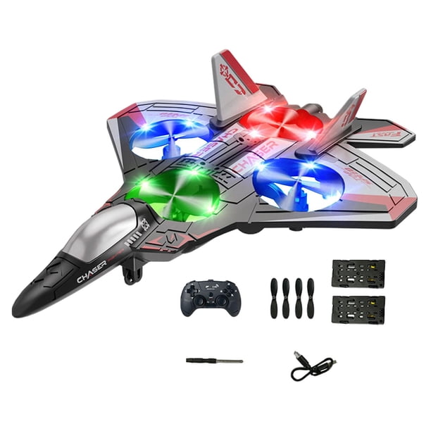 Avión Teledirigido Con Control Por Gestos – Drone De 2 Canales Con Luces LED Para Interior Y Exterior