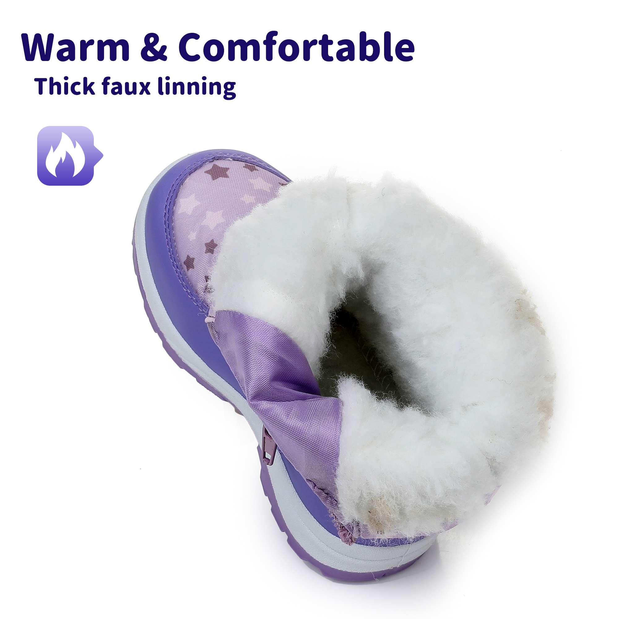 Blikcon Kids Waterproof Snow Boots photo 5