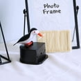 thumbnail image 4 of 2 dispensadores de palillos de dientes para pájaros, dispensadores creativos de palillos de dientes para pájaros, soportes para palillos de dientes (negro), 4 of 5