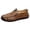 Brown, variant on Men's Low Top Casual Sneakers with Flexible Soft Sole for Everyday Comfort and Leisure Wear
