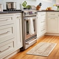 thumbnail image 4 of Nicole Miller New York Kitchen Gather Anti-Fatigue Kitchen Mat, Brown/Ivory, 20"x39", 4 of 4