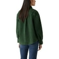 thumbnail image 2 of Women's Levi's Orion Corduroy Overshirt Color: Python Green Gd Size: X LARGE, 2 of 3