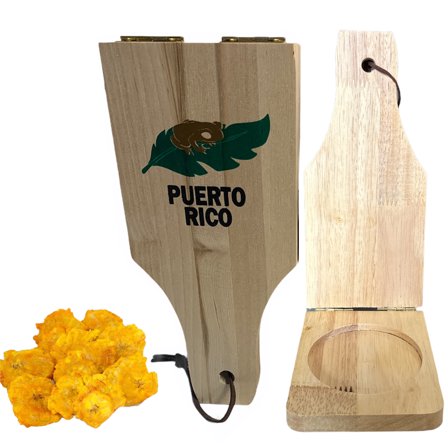 Tostonera Platano Coqui Hoja Puerto Rico