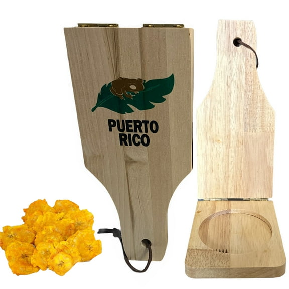 Tostonera Platano Coqui Hoja Puerto Rico