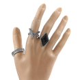 thumbnail image 3 of Accesorios de disfraz YONGSHENG anillo de Metal de Anime 7 Uds, 3 of 5