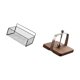 thumbnail image 5 of Elegante organizador de servilletas de madera para cocina, oficina, mesa de comedor interior y hogar. Incluye dispensador de pañuelos y base resistent, 5 of 8