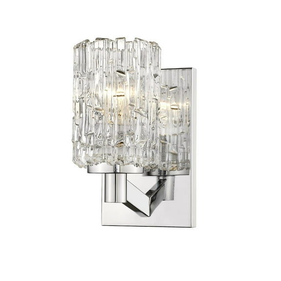 1 Light Wall Sconce in Contemporary Style 5.25 inches Wide By 9.25 inches High-Chrome Finish Bailey Street Home 372-Bel-4314710